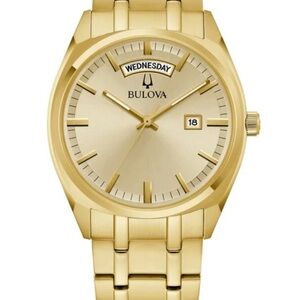 BULOVA 97C115 Men’s Gold Watch Band Scratches